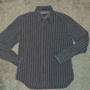 Men's Striped Button Down